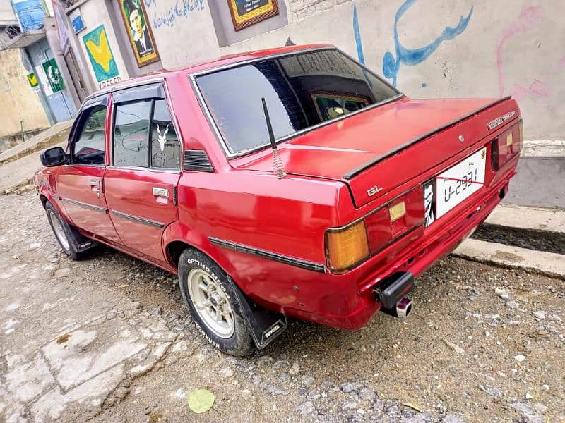 corolla 82 sale or exchange with carry daba 9