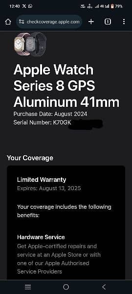 Apple Watch Series 8 41mm 4