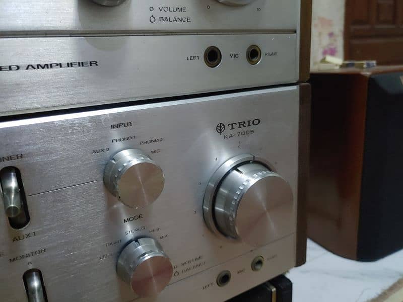 Recapped Stereo Amplifiers Trio KA-9006 KA-7006 Sansui AU-101 JVC R-S7 4