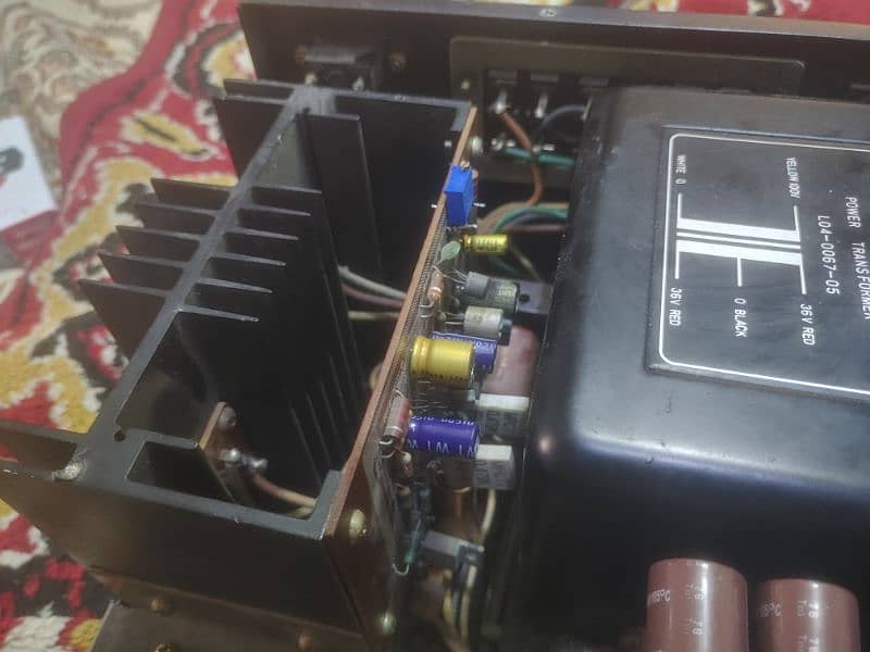 Recapped Stereo Amplifiers Trio KA-9006 KA-7006 Sansui AU-101 JVC R-S7 7