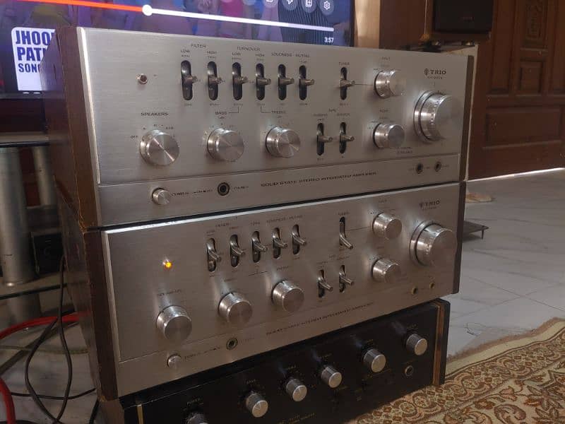 Recapped Stereo Amplifiers Trio KA-9006 KA-7006 Sansui AU-101 JVC R-S7 14