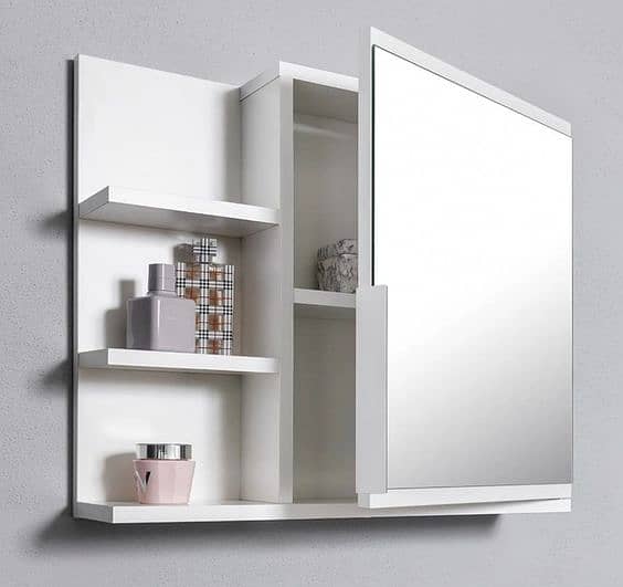 Mirror Cabinet, Floating Shelves, Dressing Shelves, Home Decor 0