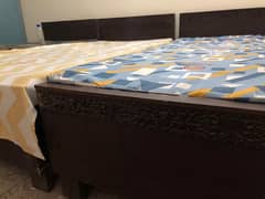 Single Bed with 4 inche mattress