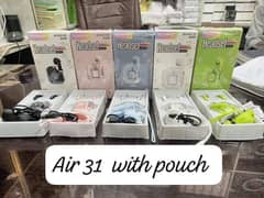 Earbud Air31 with pouch wireless Earphones 0