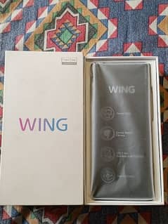 Box packed LG WING exchange possible  ( 8/256) dual sim Non PTA