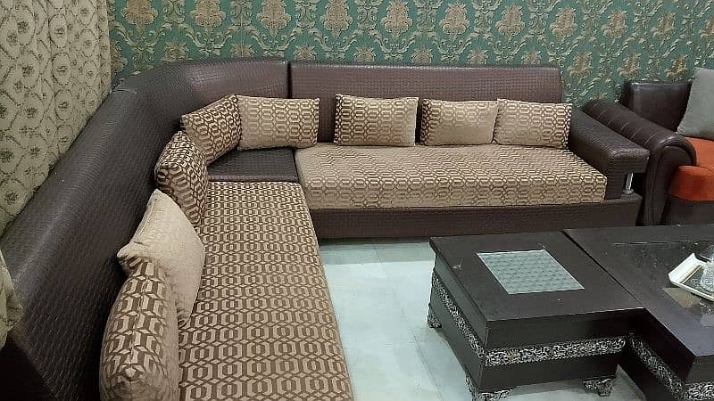 L shaped sofa 1