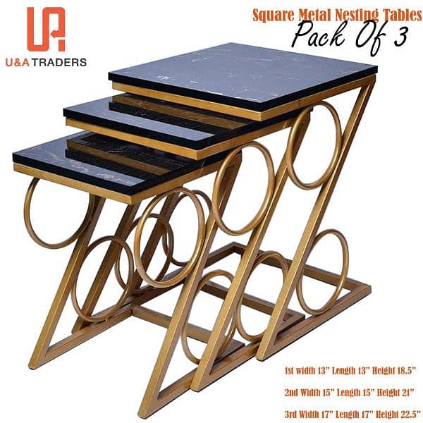 Z square nesting tables pick of 3 2