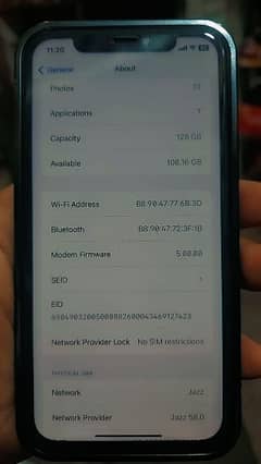 Iphone 11 PTA Aproved 128 GB