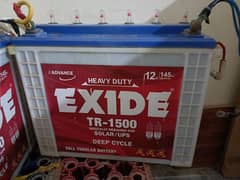 excide  battery in excellent condition