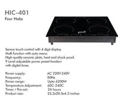 Homage Induction Cooker Stove HIC 401