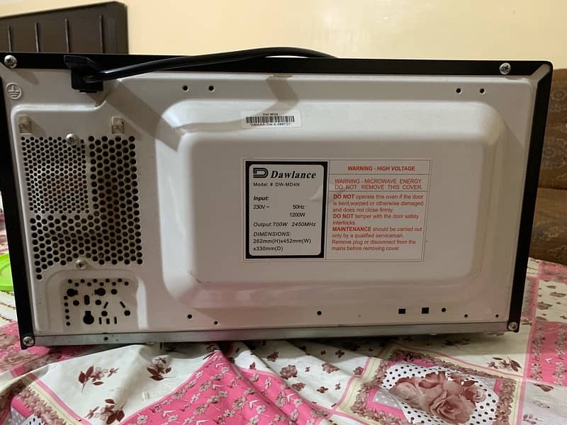 DAWLANCE microwave oven 2