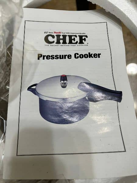 CHEF Hard anodized 11 litre Pressure cooker 3