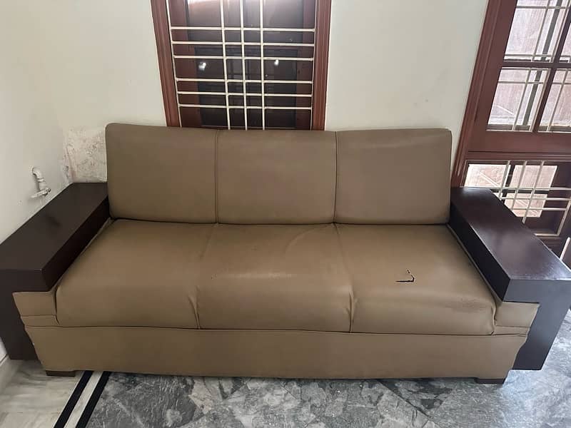 3 seater 2 seater 1 seater tables and tv trolly for sale 1