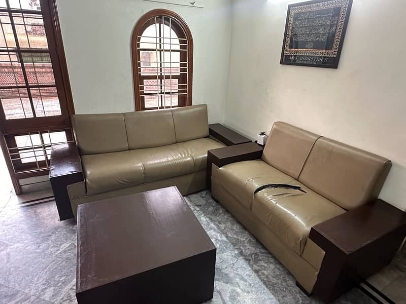 3 seater 2 seater 1 seater tables and tv trolly for sale 3