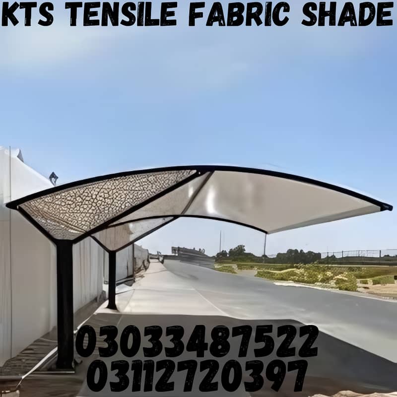 Car shade/car parking shades/Car Tensile Shades/Car porch Shade / Shed 2