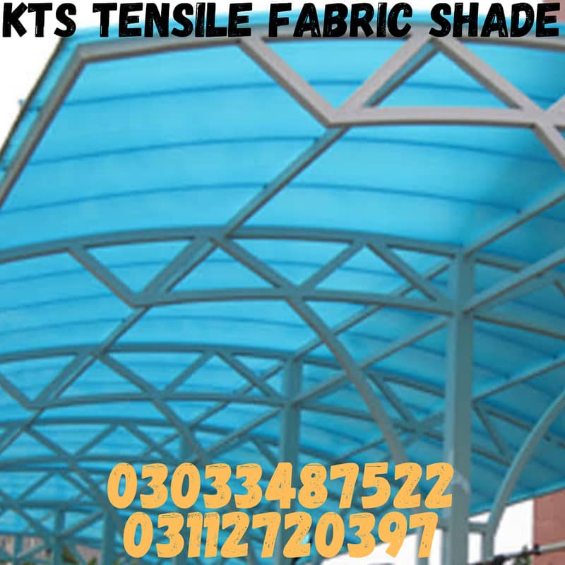 Car shade/car parking shades/Car Tensile Shades/Car porch Shade / Shed 6