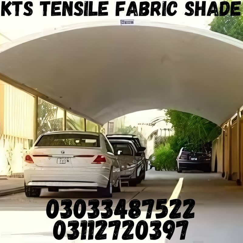 Car shade/car parking shades/Car Tensile Shades/Car porch Shade / Shed 10