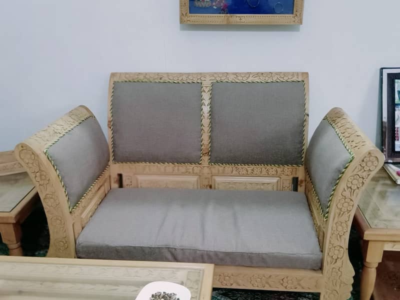 Bed set / Sofa with table/Deodar cidrus /diyar wood/all room furniture 6