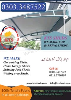 PVC Tensile Fabric Shade I Swimming Pool Shade I Garage Shade I KTS