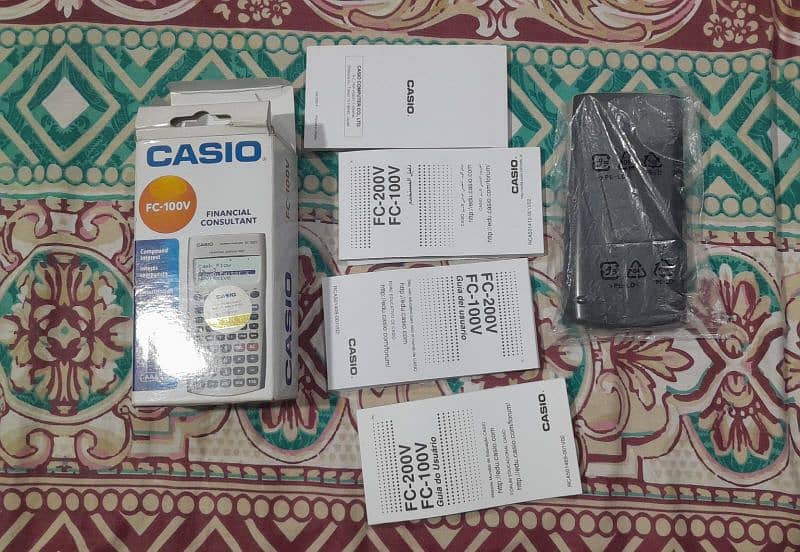 Casio Financial Calculator FC-100 7