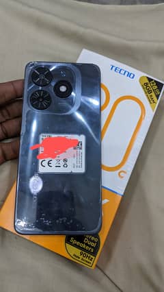 Techno Spark 20c 4gb+4gb 128gb 10/10 condition in worrenty