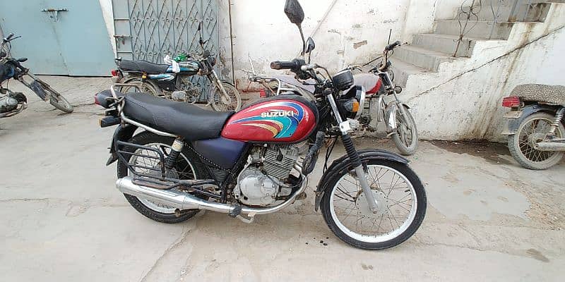 Suzuki GS 150 Dual silencer 4