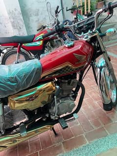 Honda 125 self start gold addtion 2024 model