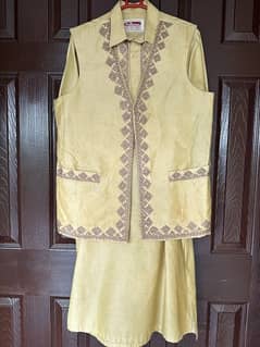 kurta Pajama with wasecoat