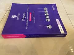 A level Physics Cambridge book 9702 0