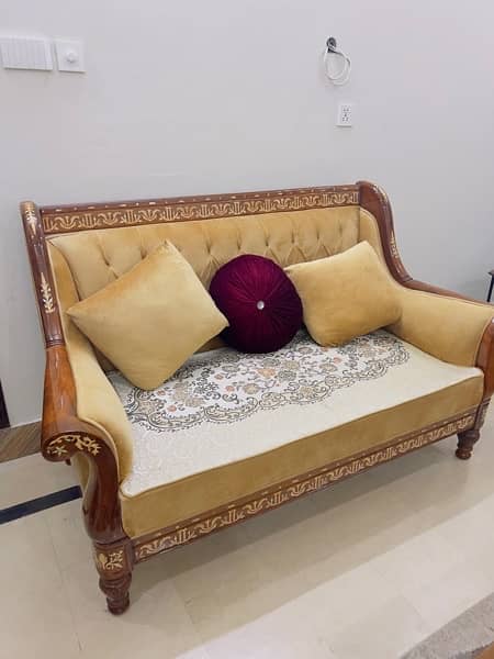 Sofa set | 67 seater |wooden Sofa |1+1+2+3 seater sofa | Furniture 1