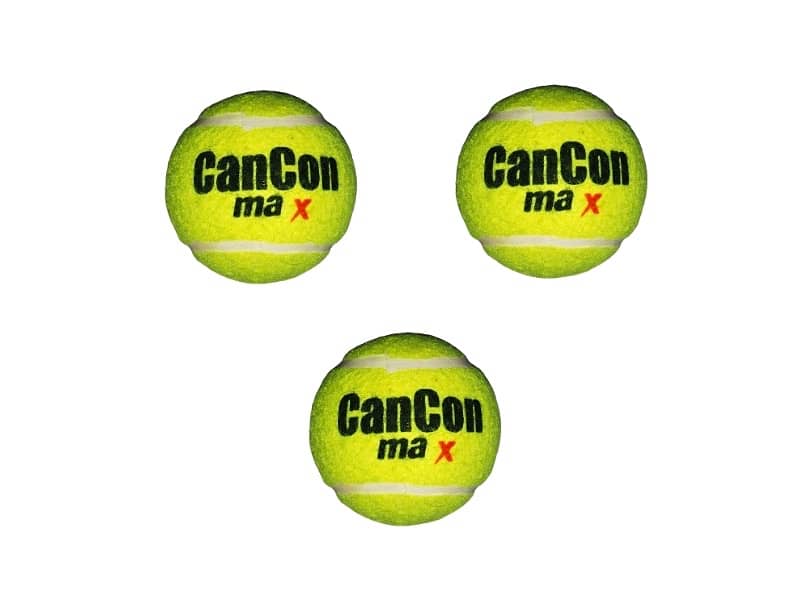 Cancon Max cricket tape ball tennis (PACK OF 12) gas ball 3