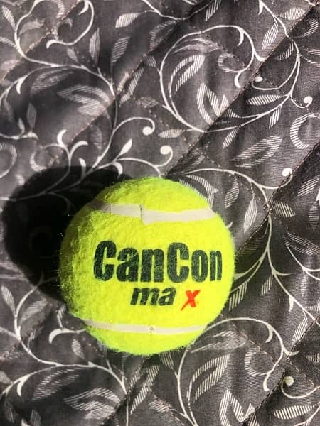 Cancon Max cricket tape ball tennis (PACK OF 12) gas ball 4