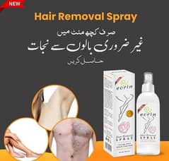 Hair removal spray