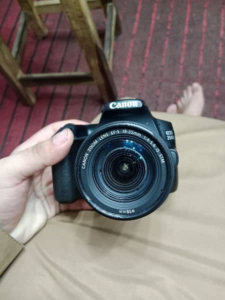 canon 250d with Lens 18 55 stm 3