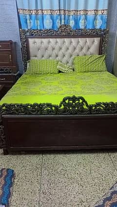 bed set \ wooden bed \ king size bed \ double bed for sale