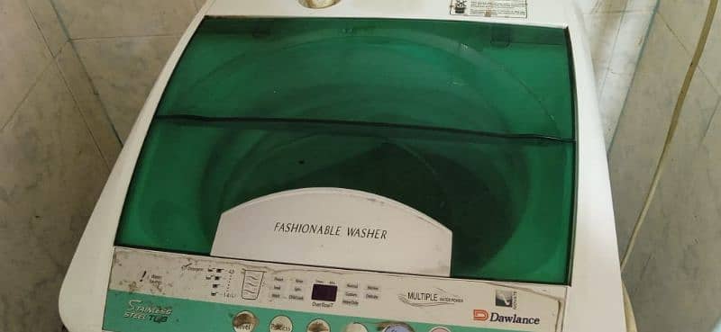 dawlance fully automatic washing machine 6kg 2