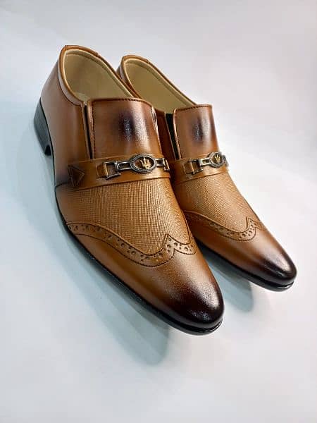 New Men's Black & Brown Dress Shoes 3