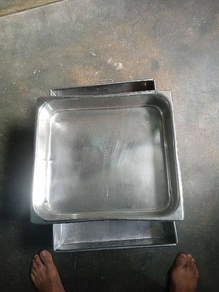 steel trays 2