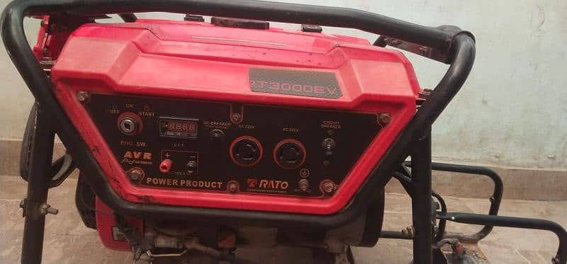 RATO 2.2KVA GAS & PETROL 4