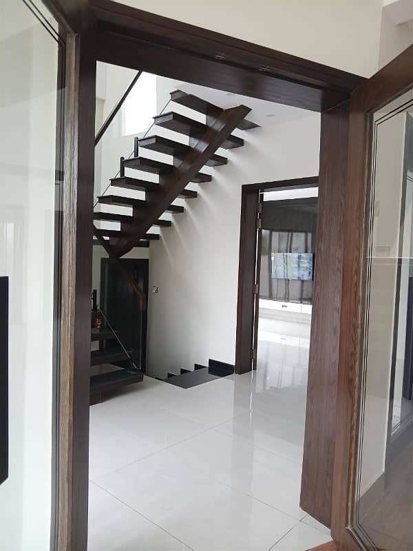 AC Installed 10 Marla Brand New Modern Design House Available For Rent In DHA Phase 7 U Block 5