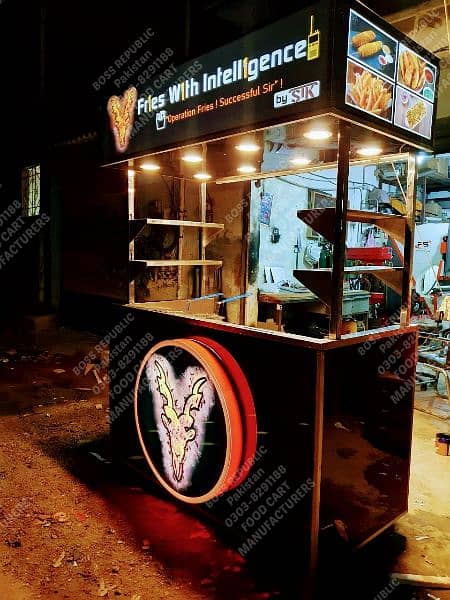 fries burger bunkabab fast food food cart counter kiosk stall cabin 4