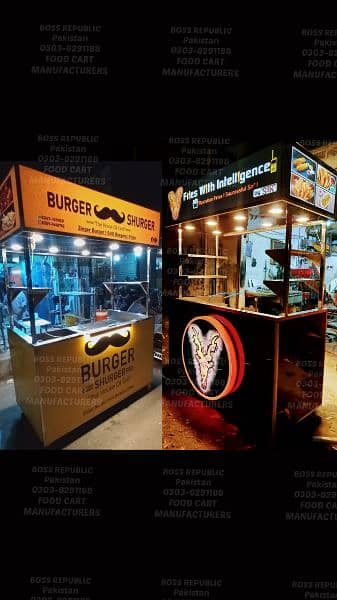 fries burger bunkabab fast food food cart counter kiosk stall cabin 12