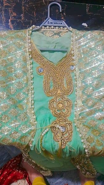 2 piece with fancy goan heavy gala with stone work 3