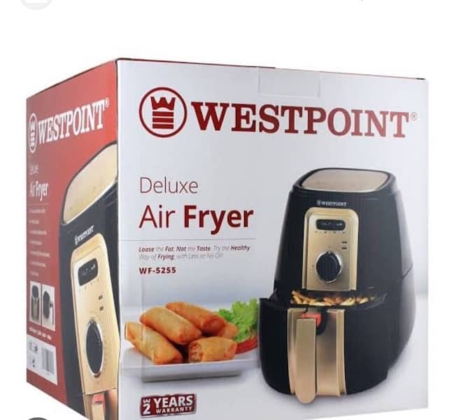 Westpoint - Air Fryer 3.5 Liter - WF-5255 - 1425 Watts 0