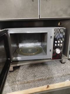 haier microwave oven full size