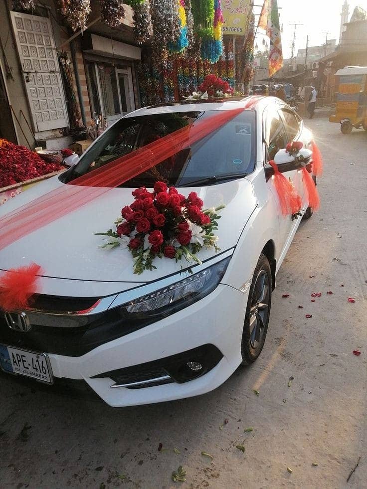 Flower Decoration/Wedding Events Decor/Car decor/Nikkah decor 1