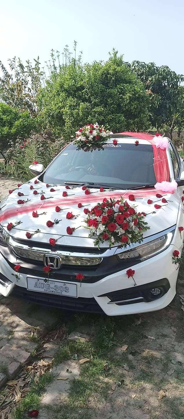 Flower Decoration/Wedding Events Decor/Car decor/Nikkah decor 11