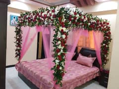 Events/Wedding room decor/Car decor/Mehndi decor/nikkah decor