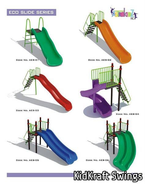 kids Slide/Swings/Kids rides/jhula/Spring rider/jungle gym/gazebo/bar 16