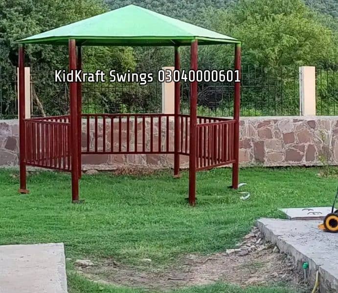 kids Slide/Swings/Kids rides/jhula/Spring rider/jungle gym/gazebo/bar 19